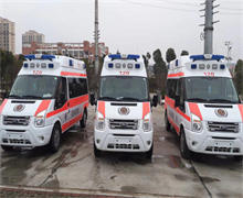 江苏长途救护车一公里多少钱 专业接送瘫痪病人服务车